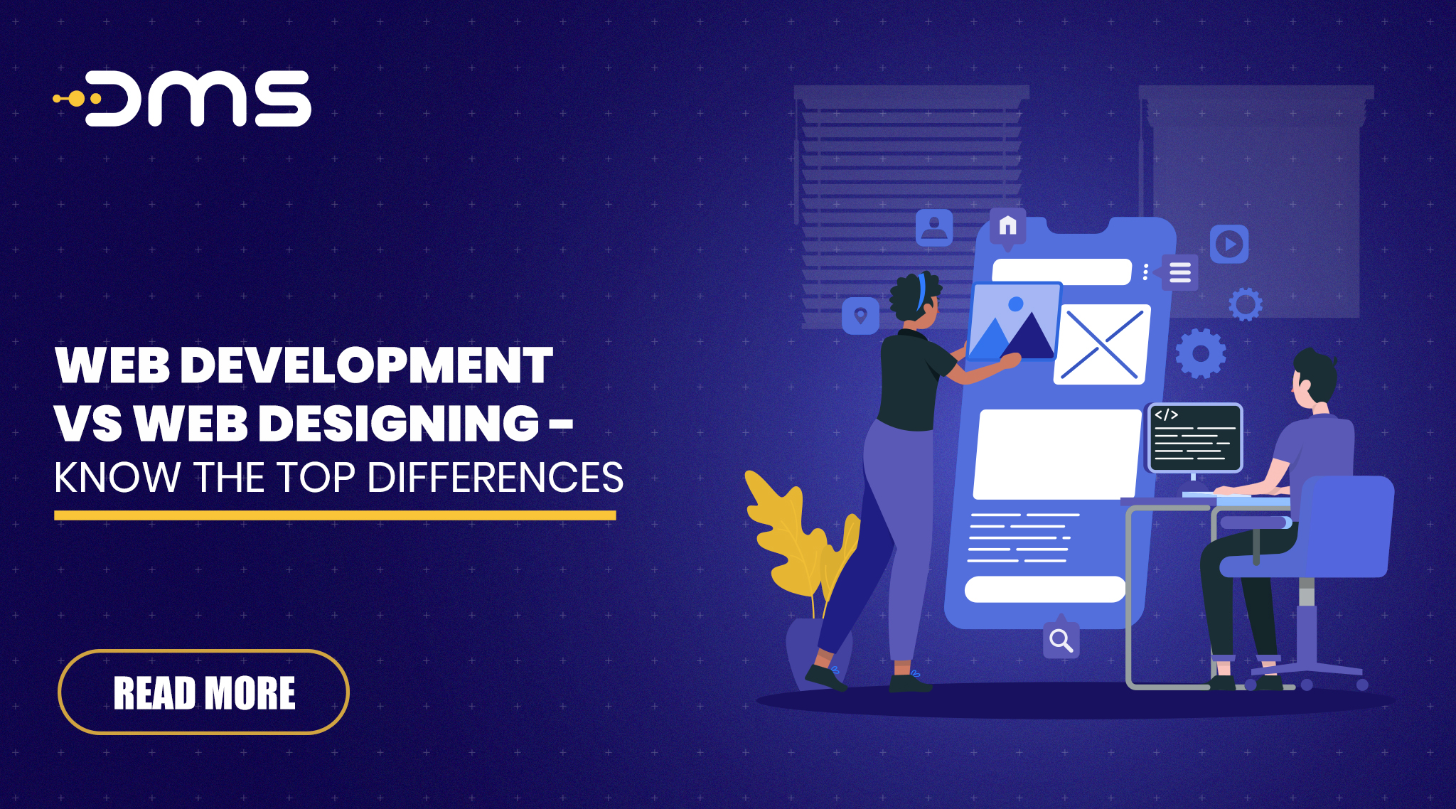 top difference between web design and web development